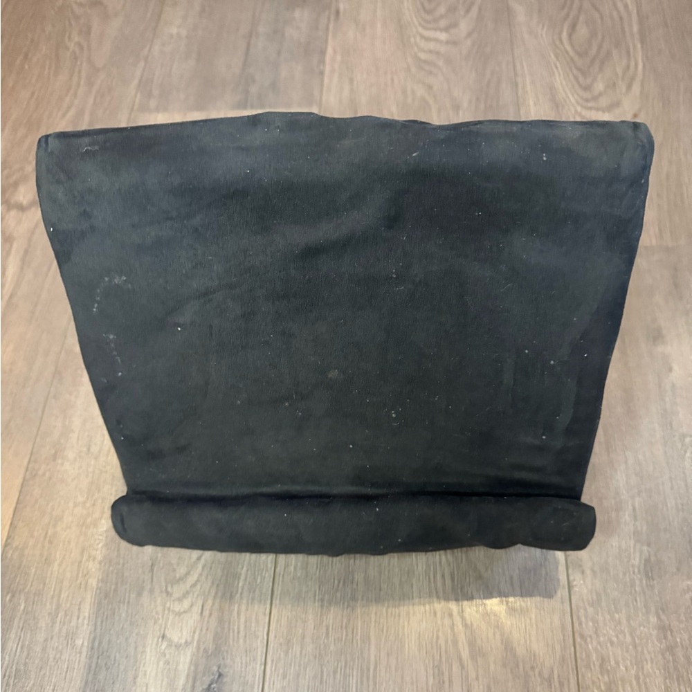 Pillow Pad – Black Tablet Stand Cushion with Storage Tray